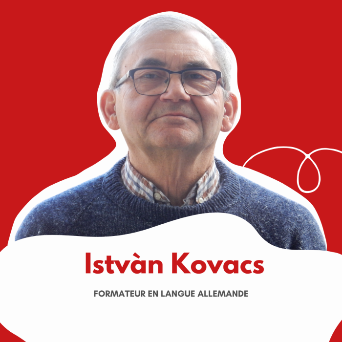 Istvàn KOVACS : formateur en allemand